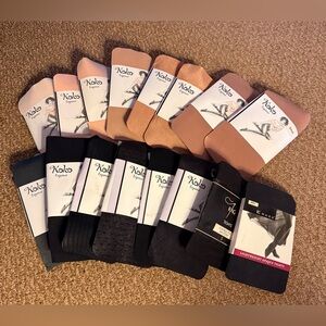 Womens Hosiery Tights - Variety Pack of 16 Size Small